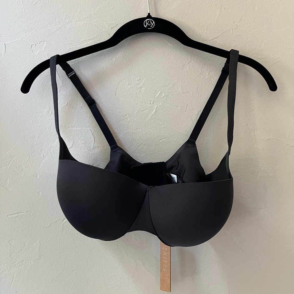 SKIMS ULTIMATE PUSH UP BALCONETTE BRA ONYX 32A